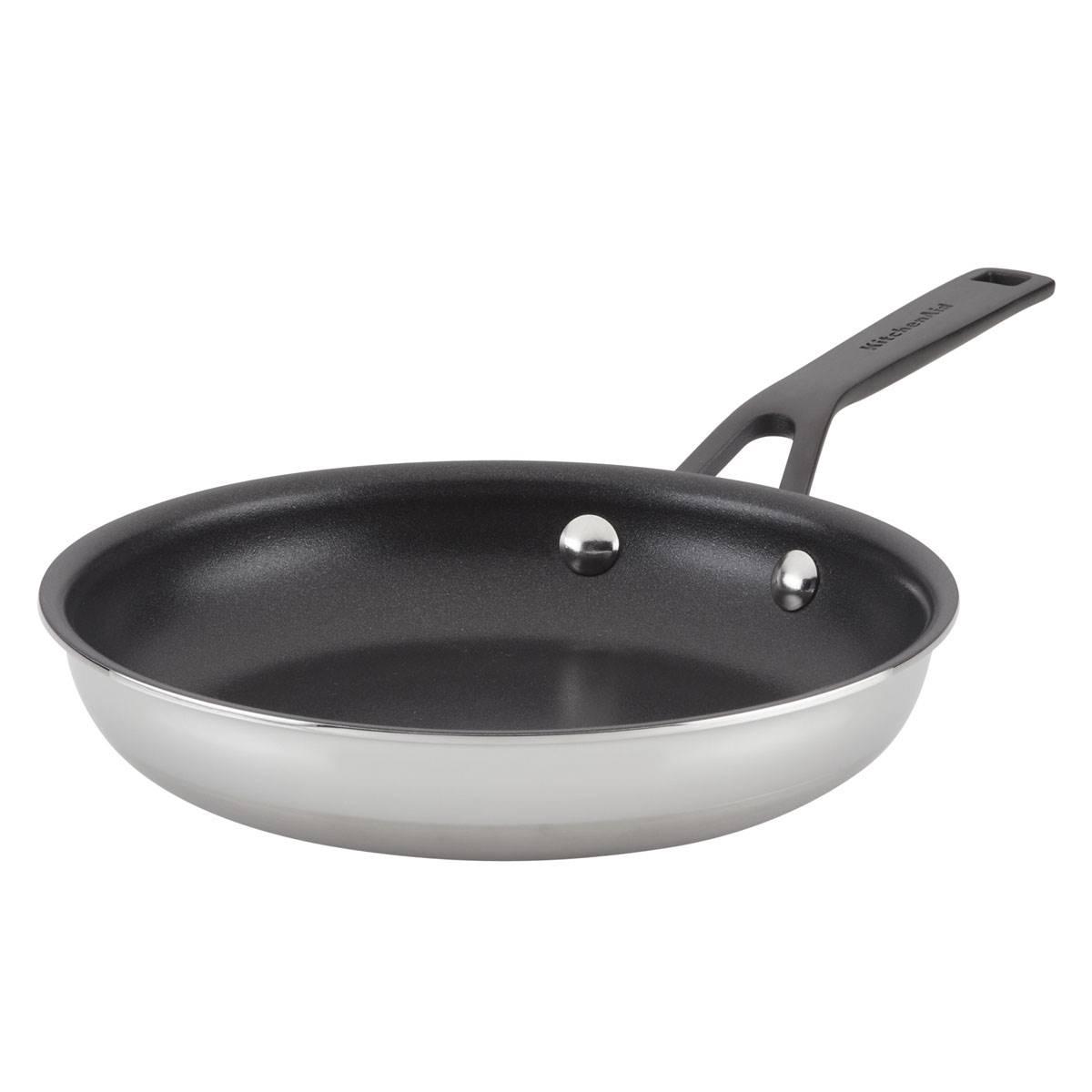 KitchenAid® 8.25in. 5-Ply Stainless Steel Nonstick Frying...