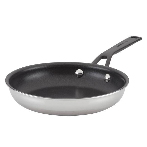 KitchenAid&#40;R&#41; 8.25in. 5-Ply Stainless Steel Nonstick Frying Pan - image 