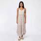 Juniors No Comment Crochet Ikat Handkerchief Hem Maxi Dress - image 1