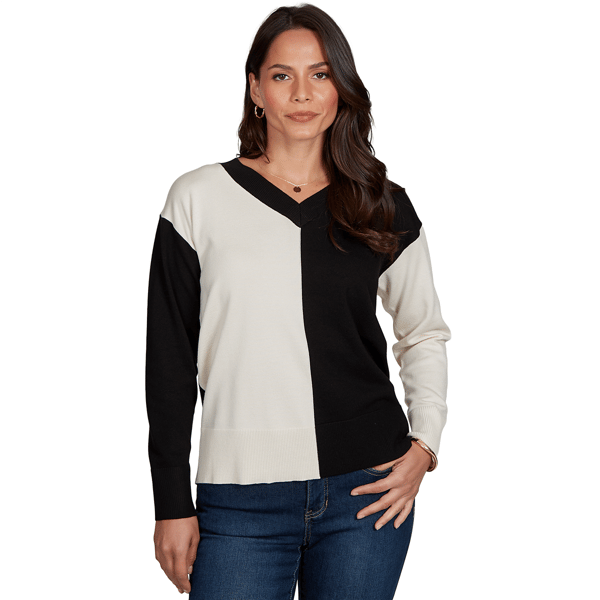 Womens Skyes the Limit Signature Sweaters Color Block Sweater