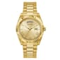 Mens Guess Gold Tone Stainless Steel Watch - GW0265G2 - image 1