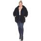 Plus Size White Mark Plush Hooded Cardigan With Pockets - image 5