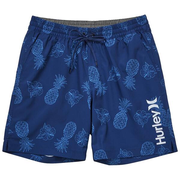 Young Mens Hurley Pineapple Volley Swim Shorts - image 