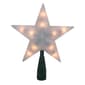 Northlight Seasonal Frosted 5-Point Star Christmas Tree Topper - image 1