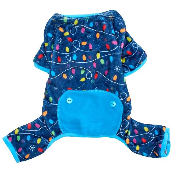 North Paw Christmas Lights Pet Pajamas
