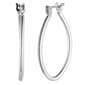 Nine West Silver-Tone Hoop Earrings - image 1