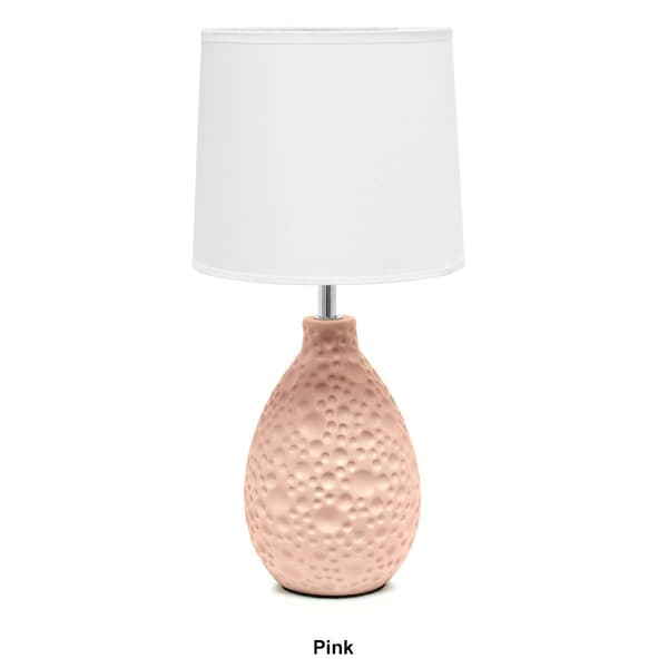Creekwood Home Essentix 14in. Teardrop Shaped Table Lamp - image 