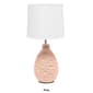Creekwood Home Essentix 14in. Teardrop Shaped Table Lamp - image 1