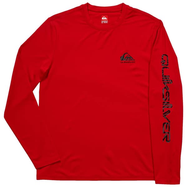 Young Mens Quiksilver Haris Sun Solid Long Sleeve Tee - image 