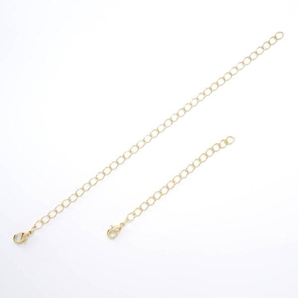 3in. Gold Necklace Extender Chain - image 