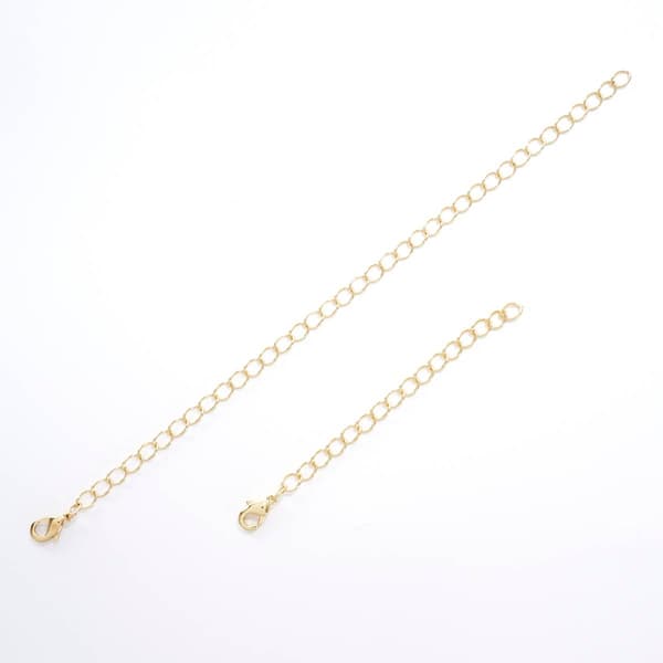 3in. Gold Necklace Extender Chain - image 