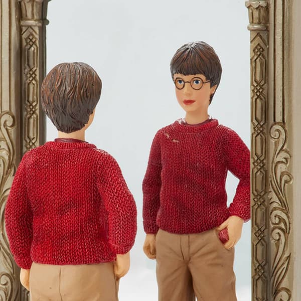 Jim Shore Harry Potter Harry & Mirror of Erised Figurine
