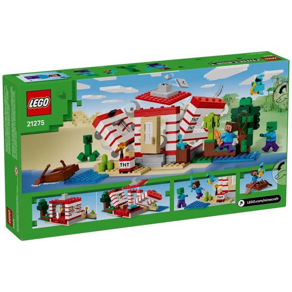 LEGO&#174; Minecraft The TNT Jungle House