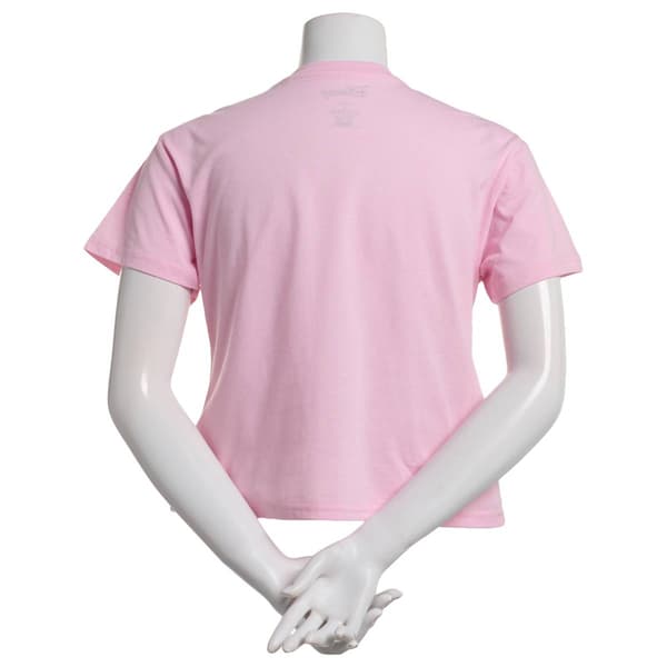 Juniors Freeze Marie Cropped Graphic Tee