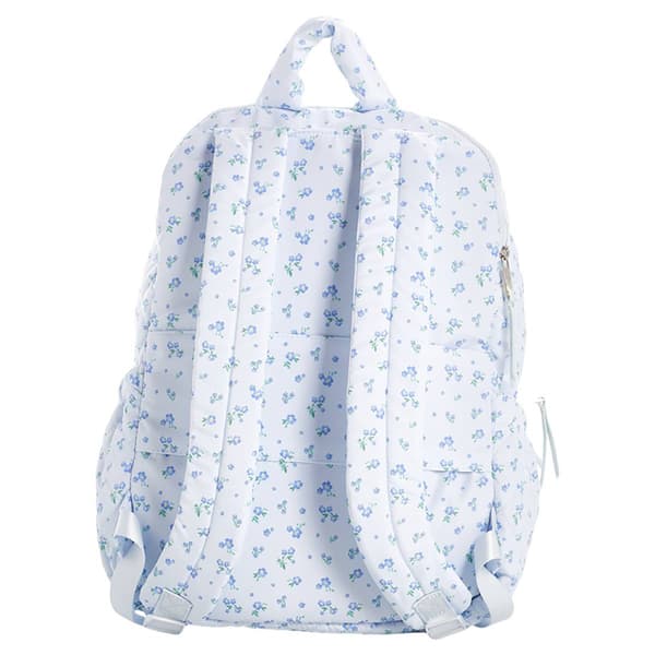 Womens Madden Girl Quilted Floral Backpack with Lunchbox