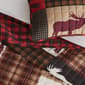 FreshFolds Matthew 3pc. Reversible Red Patchwork Quilt Set - image 6