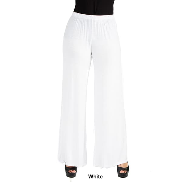 Womens 24/7 Comfort Apparel Comfortable Palazzo Pants