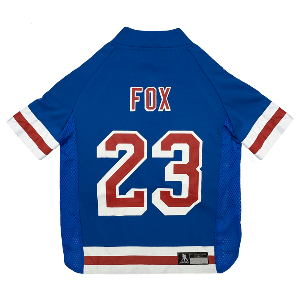NHLPA New York Rangers Adam Fox Pet Jersey - image 