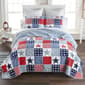 Donna Sharp Your Lifestyle Star & Stripe Quilt Set - image 2