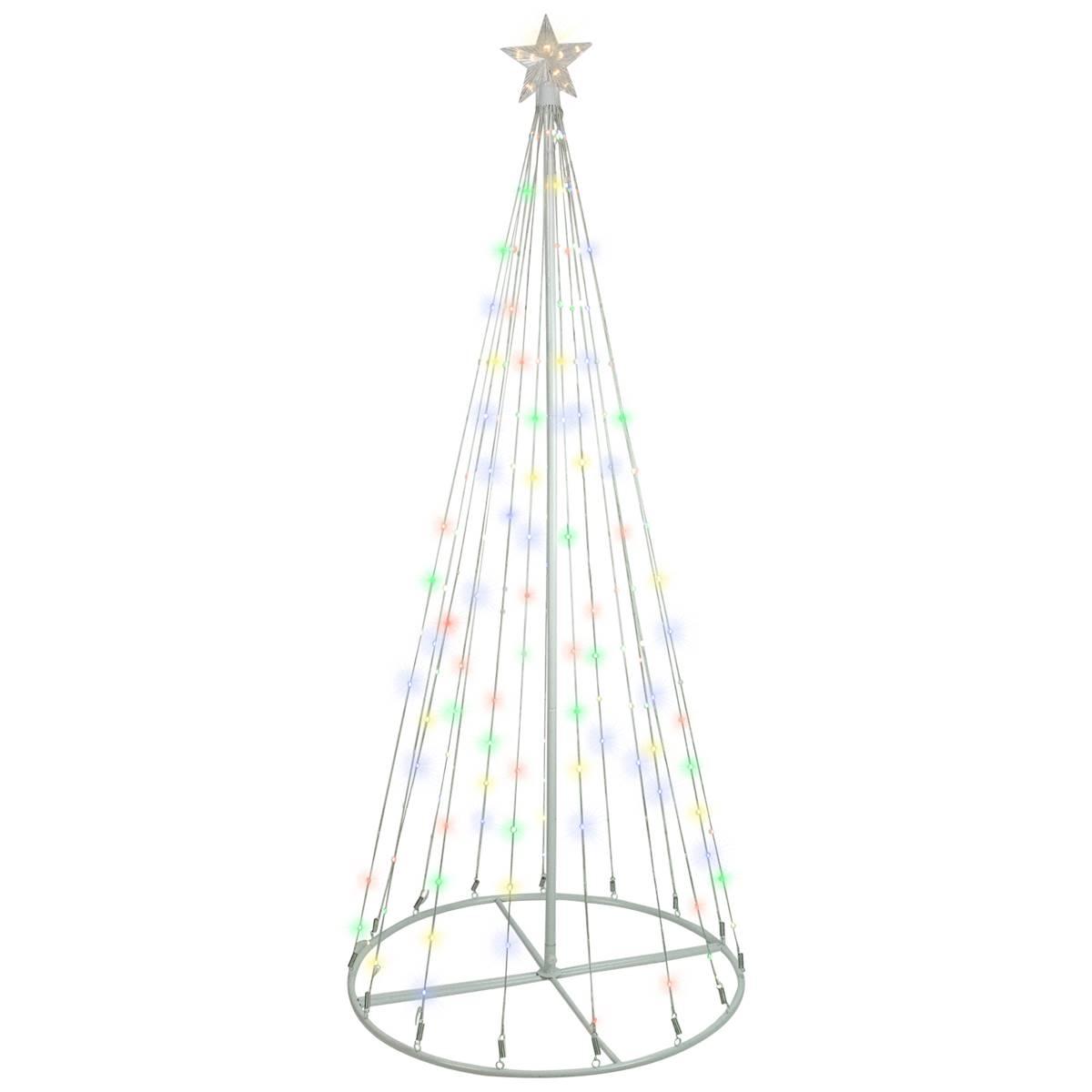 Northlight Seasonal 6ft. LED Outdoor Christmas Cone Tree