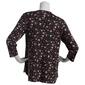 Womens Preswick & Moore 3/4 Sleeve Poppy Floral Tunic - image 2