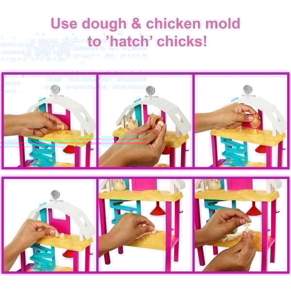 Barbie® Farm Fresh Hatch & Gather Egg Farm Playset