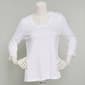 Womens Preswick &amp; Moore 3/4 Sleeve Scoop Neck Solid Top - image 7