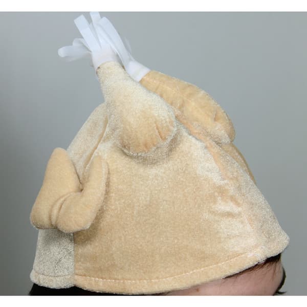 Northlight Seasonal Thanksgiving Turkey Plush Adult Costume Hat