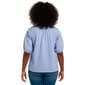 Womens Erika Puff Sleeve Calypso Clip Dot Tie Neck Blouse - image 2