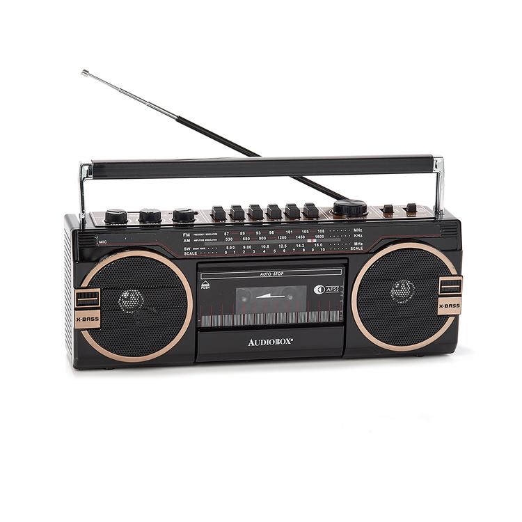 Dolphin Retro Style Bluetooth Cassette Radio