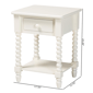 Baxton Studio Raynera End Table with Bobbin Legs - image 10