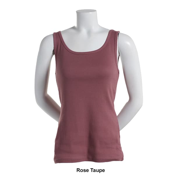 Womens Architect&#174; 2x2 Ribbed Solid Tank Top
