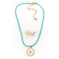 Kids Lil'' Ashley Sunshine Daisy Necklace & Earring Set - image 1
