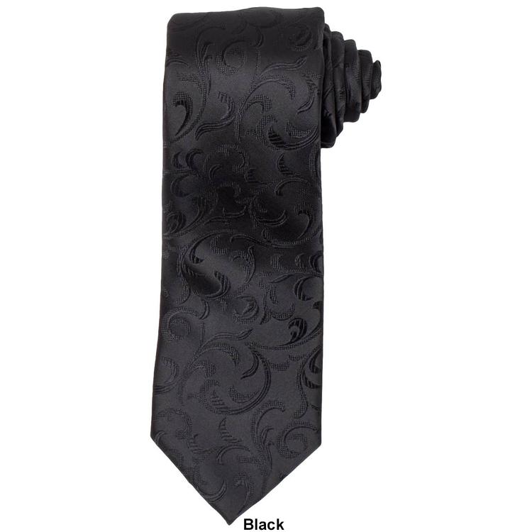 Mens Van Heusen® Solid Floral Tie