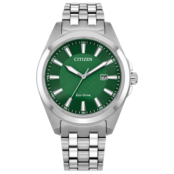 Mens Citizen® Eco-Drive Peyton Green Dial Watch - BM7530-50X - image 