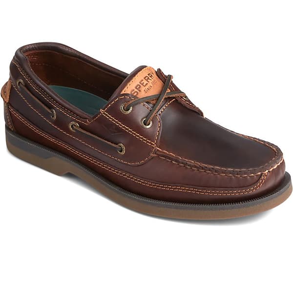 Sperry Men s Mako 2 Eye Moc Boat Shoe Amaretto 10