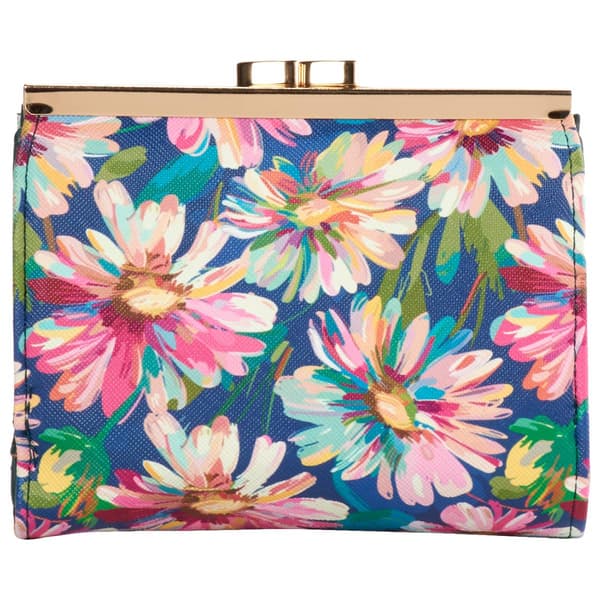 Womens Julia Buxton Lexington Wallet - Autumn Garden