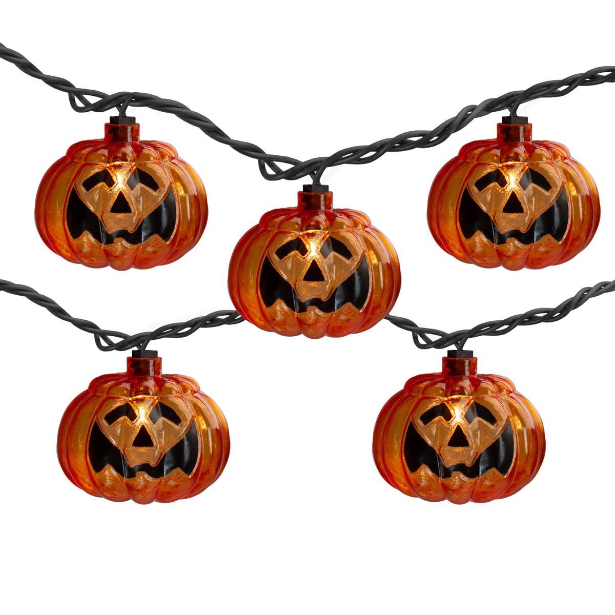Northlight Seasonal 10ct. Jack O Lantern Shaped Halloween...