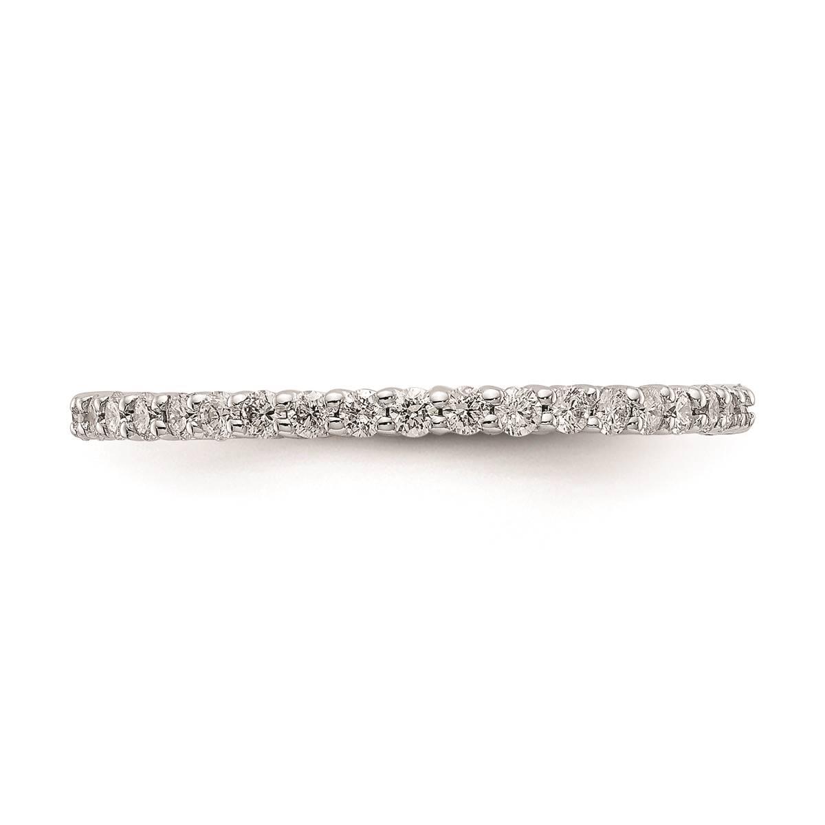 Pure Fire 14kt. White Gold Lab Grown Diamond Shared Prong...