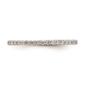 Pure Fire 14kt. White Gold Lab Grown Diamond Shared Prong Band - image 1