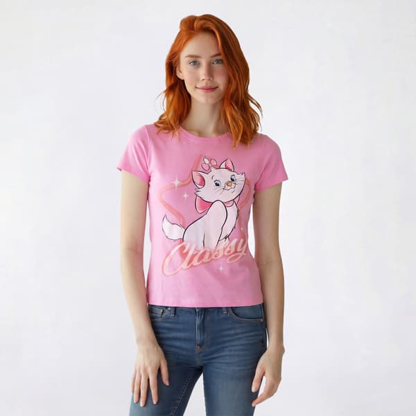 Juniors Freeze Marie Classy Girlfriend Tee - image 