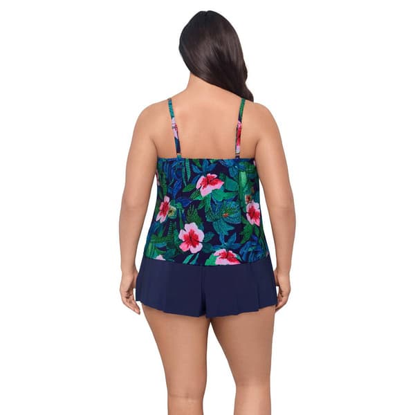 Plus Size Swimshaper Jungle Oasis Farrah Romper