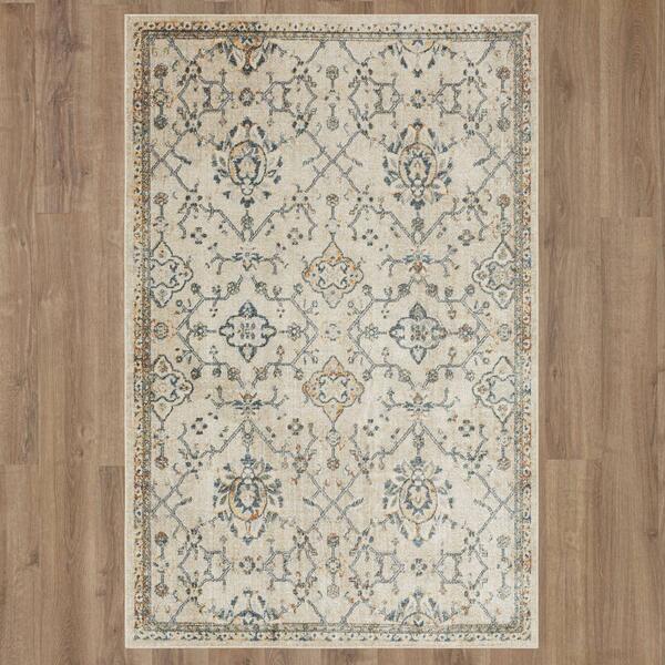 Mohawk Home Theseus Cream Large Area Rug - image 
