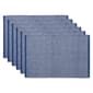 DII(R) Design Imports 2-Tone Ribbed Placemats - Set of 6 - image 1