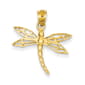 Gold Classics&#40;tm&#41; 14kt. Yellow Gold Dragonfly Pendant - image 1