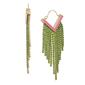Steve Madden Rhinestone Chandelier Earrings - image 1