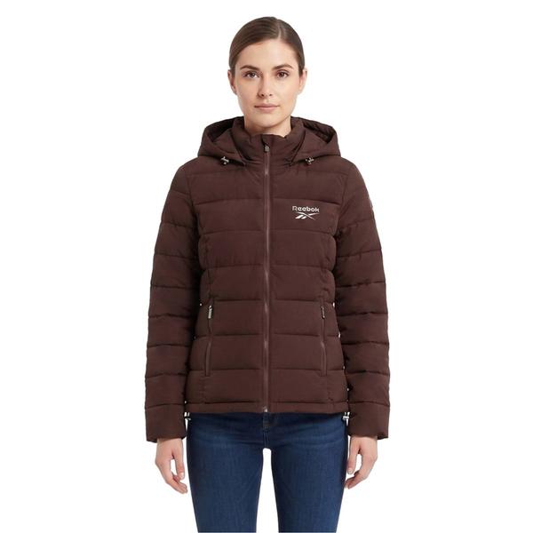 Womens Reebok(R) Short Stretch Puffer Jacket - image 