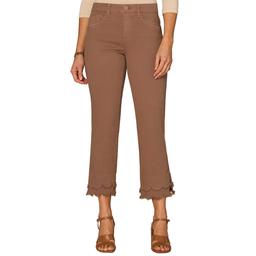 Womens Democracy 26.5/16 Ab Solution Kick Flare W/ Double Lay