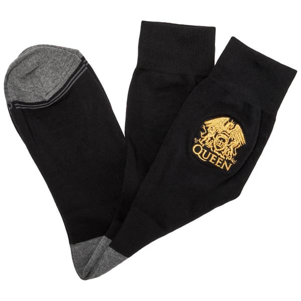 Mens Perris Queen Gold Crest Crew Socks - image 