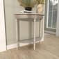 9th & Pike® Light Brown Traditional Half Moon Wood Console Table - image 7